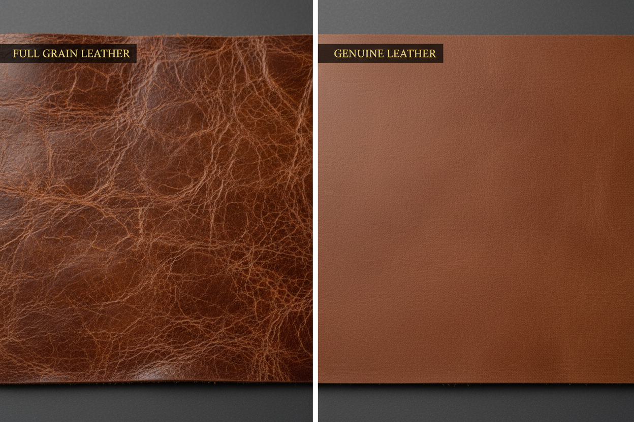 Full Grain Leather vs Genuine Leather: What Should You Really Buy?
