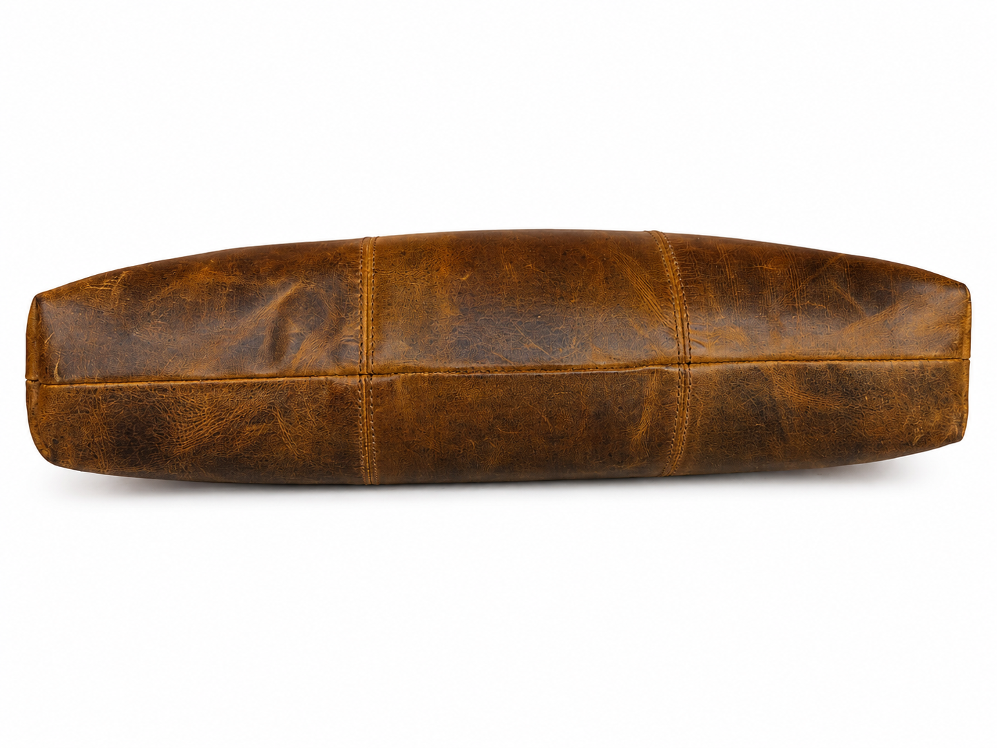 Laptop Bag – Yellow Brown Full Grain Leather - 13” MacBook Compatible